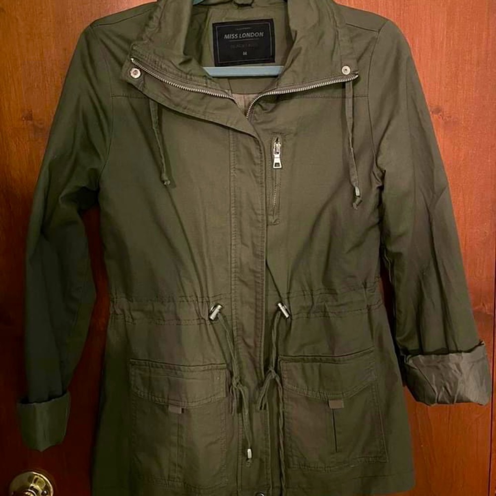 Boutique Brand-Miss London. Army Green. Size Medium.